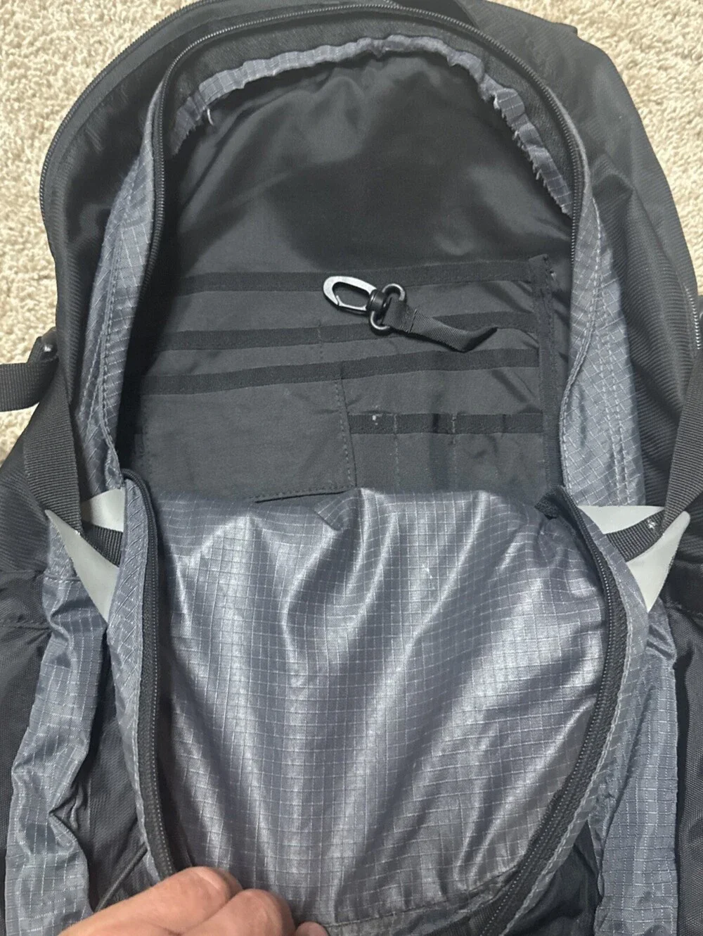 The North Face Borealis Backpack Black Camping Hiking School Travel Laptop NICE
